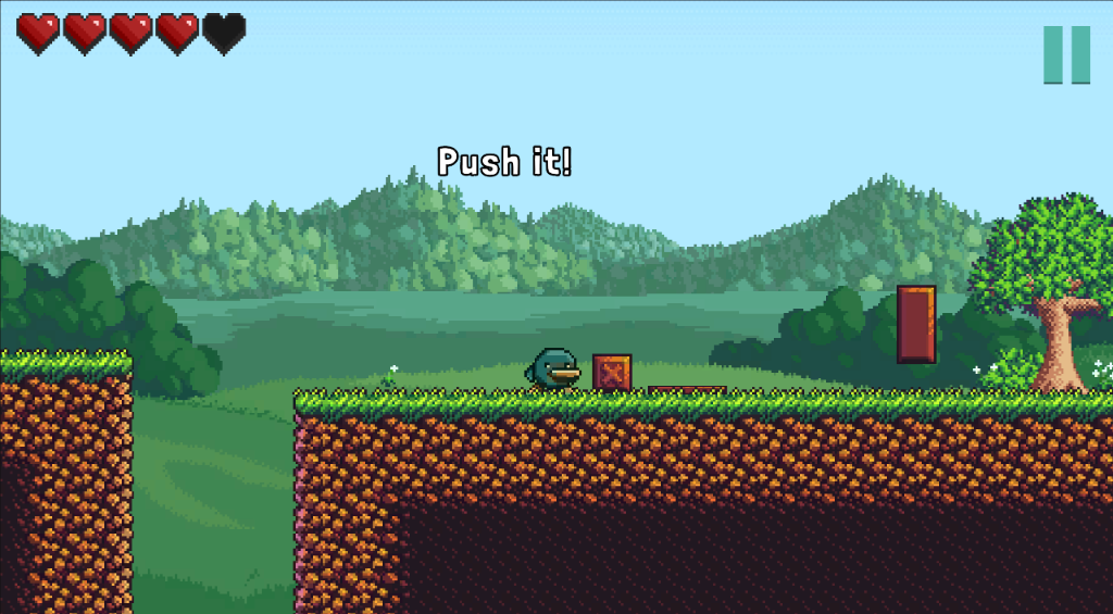 MyrinFall Screenshot - Push puzzle